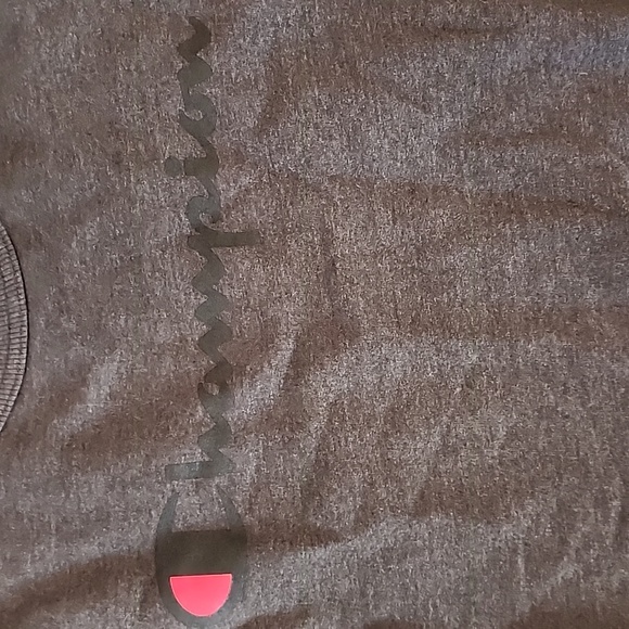 Champion Men's Gray Sweatshirt - Picture 2 of 3